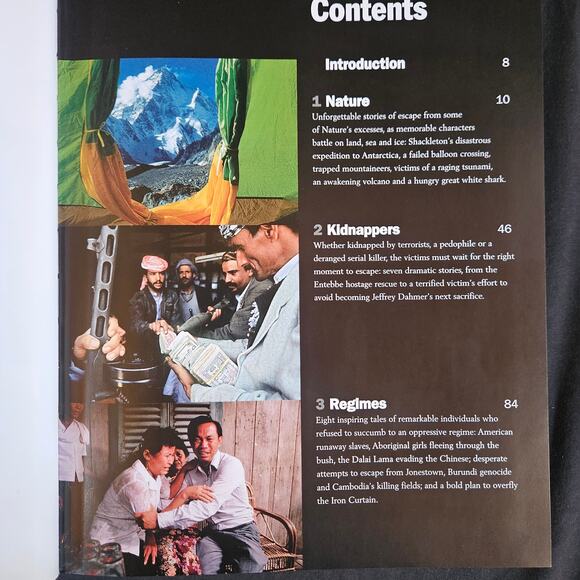 Great Escapes: The Stories Behind 50 Remarkable‎ Journeys to Freedom Hardcover - Picture 5 of 8